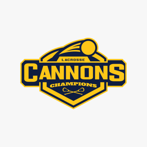 Cannons Champions Lacrosse Logo Template Thumbnail