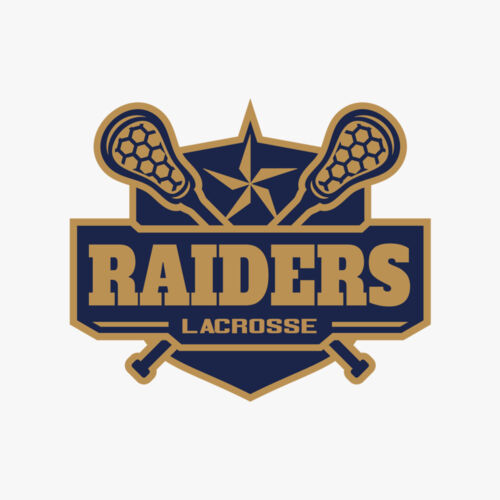 Raiders Lacrosse Logo Template Thumbnail