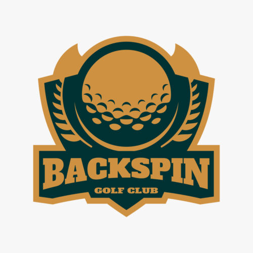Backspin Golf club logo template Thumbnail