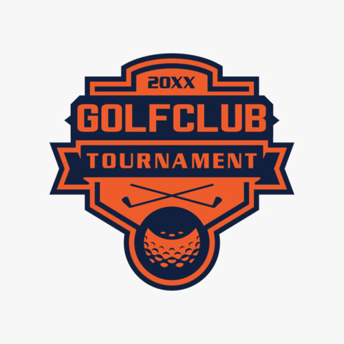 Golf club Tournament logo template 02 Thumbnail