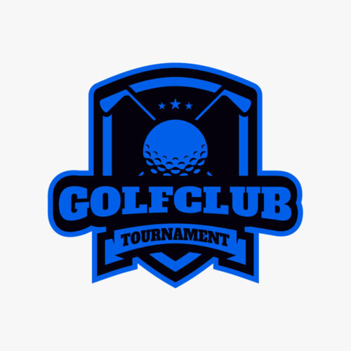 Golf Club Tournament logo template 03 Thumbnail