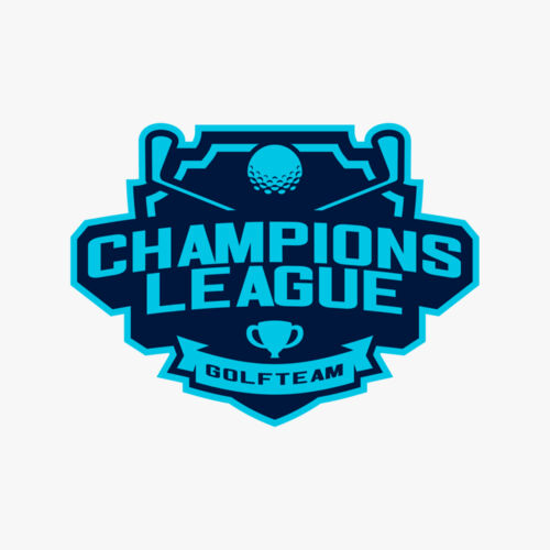 Champions League Golf Team logo template Thumbnail