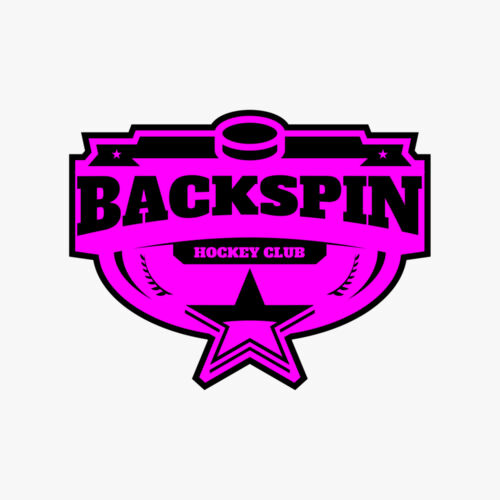 Backspin Hockey Club logo template Thumbnail