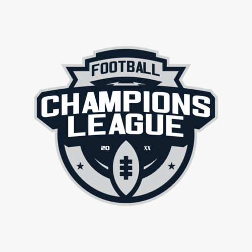 Champions League Football logo template Thumbnail
