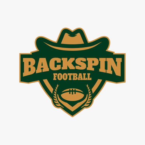 Backspin Football logo template Thumbnail