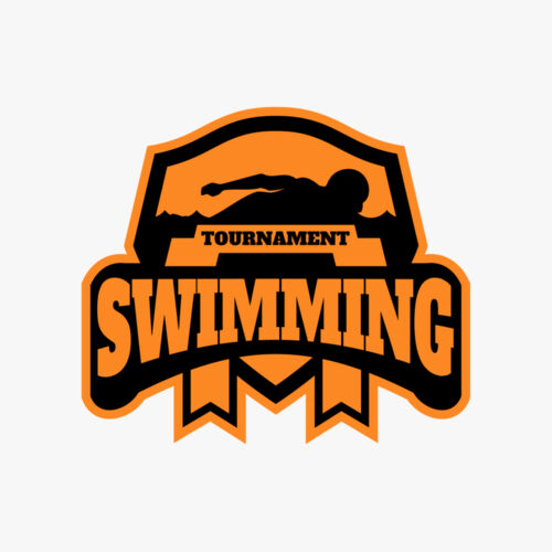 Swimming Tournament logo template 03 Thumbnail