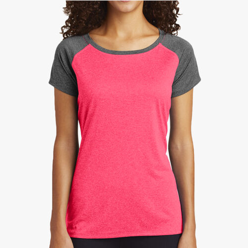 Ladies Heather On Heather Contender ™ Scoop Neck Tee Thumbnail