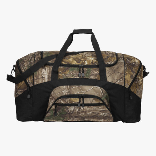 Camouflage Colorblock Sport Duffel Thumbnail