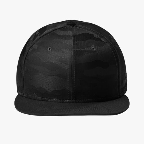 Camo Flat Bill Snapback Cap Thumbnail