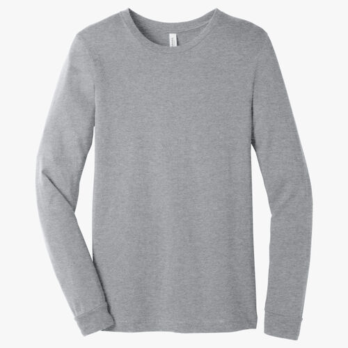 Unisex Heather CVC Long Sleeve Tee Thumbnail