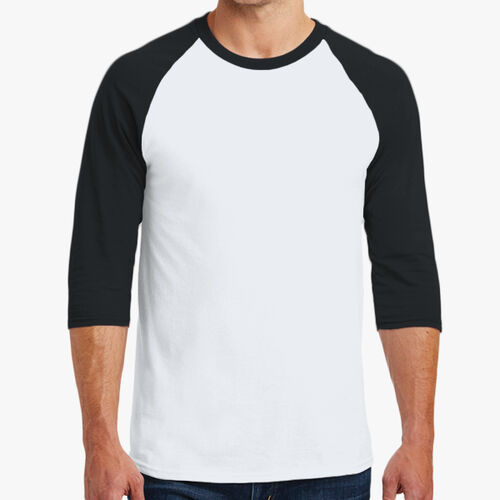 Heavy Cotton ™ 3/4 Sleeve Raglan T Shirt Thumbnail