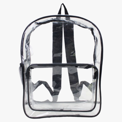 Large 17" Heavy Duty Clear Backpack Thumbnail