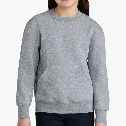 Youth Core Fleece Crewneck Pocket Sweatshirt Thumbnail