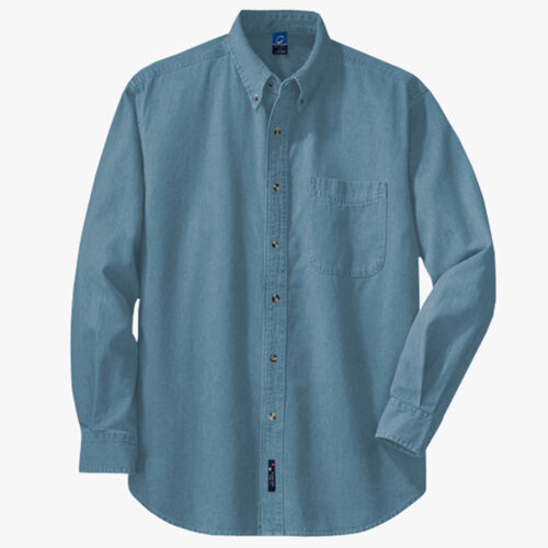 Long Sleeve Value Denim Shirt Thumbnail