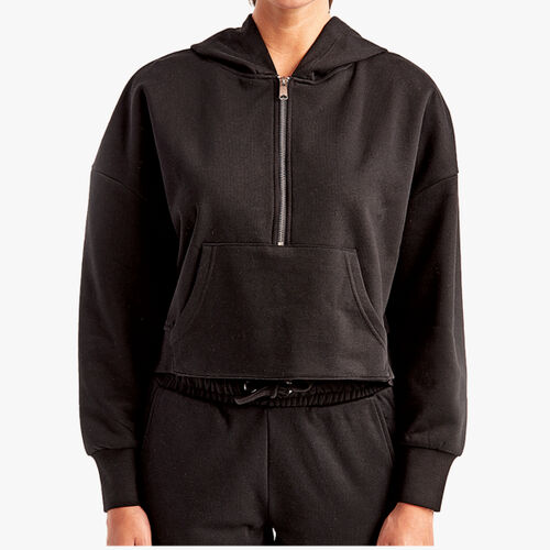 Women's Alice Half-Zip Hooded Sweatshirt Thumbnail