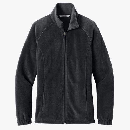 Women's Plush Fleece Full Zip Jacket Thumbnail