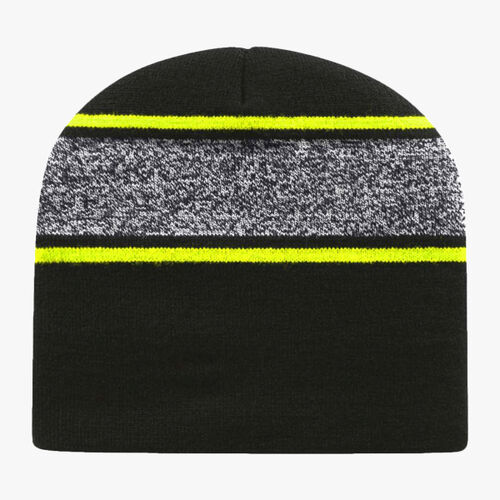 USA-Made Variegated Striped Beanie Thumbnail
