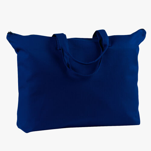 Canvas Zippered Book Tote Thumbnail